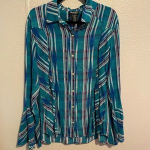 Retro Wrangler rodeo shirt